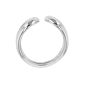Bague argent signé HERMES modèle LIMA