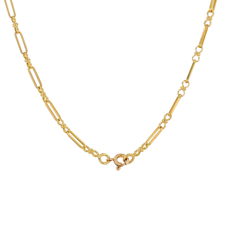 Collier vintage maille...