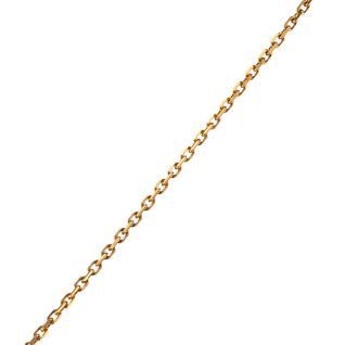 Chaine maille forçat or jaune 