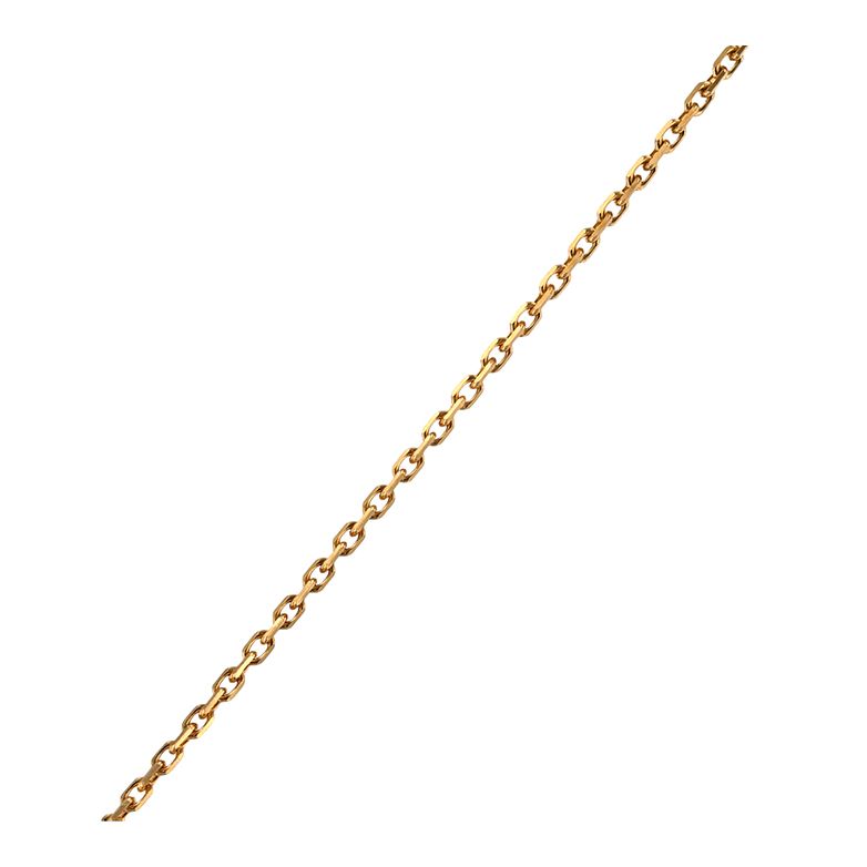 Chaine maille forçat or jaune 