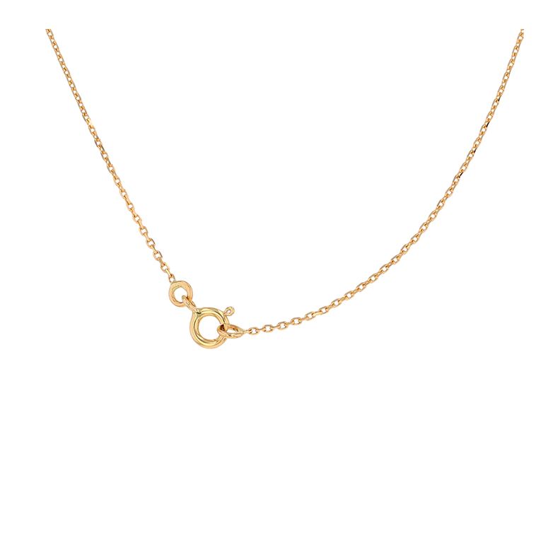 collier or bicolore diamant (s) 