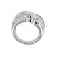 Bague or gris diamant (s) 