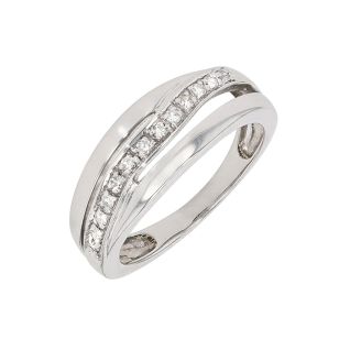 Bague or gris diamant (s)