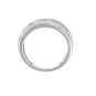 Bague or gris diamant (s) 
