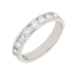 Alliance or gris diamant (s)