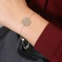 Bracelet or gris diamant (s) 