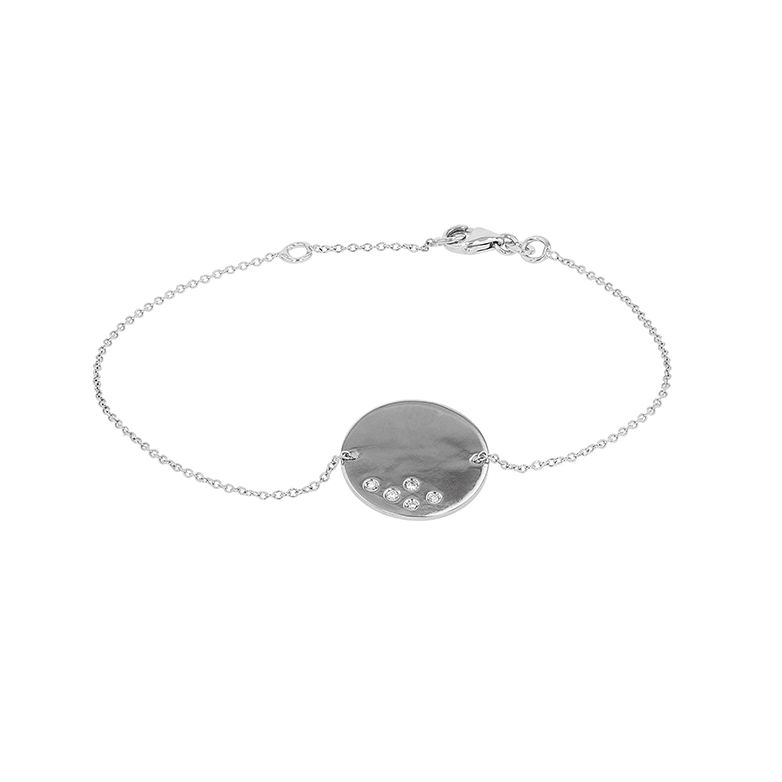 Bracelet or gris diamant (s)