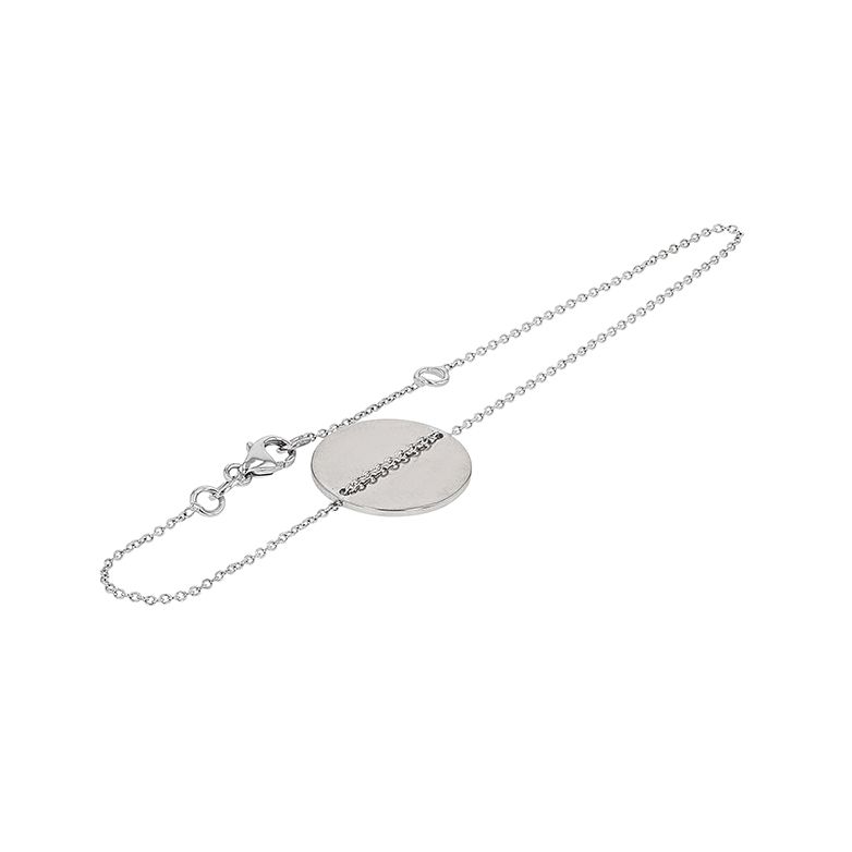 Bracelet or gris diamant (s) 
