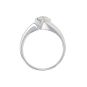 Bague or gris diamant (s) 