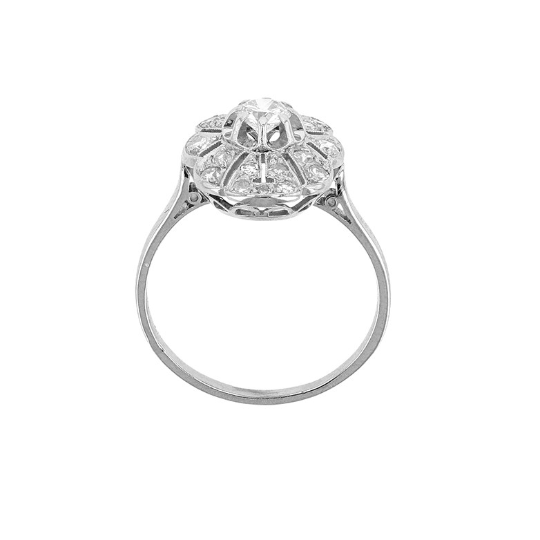 Bague ancienne diamants...