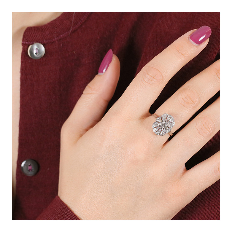 Bague ancienne diamants...