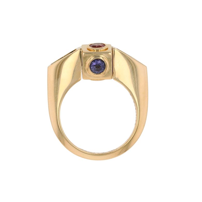 Bague or jaune Pierres Fines 