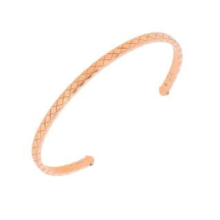Bracelet or rose signé
