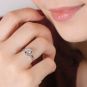 Solitaireor gris diamant (s) Vintage 