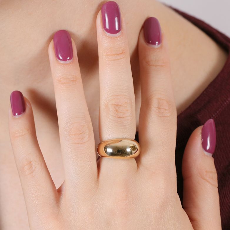 Bague or jaune 