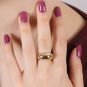 Bague or jaune 
