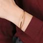 Bracelet Jonc Rigide or jaune 
