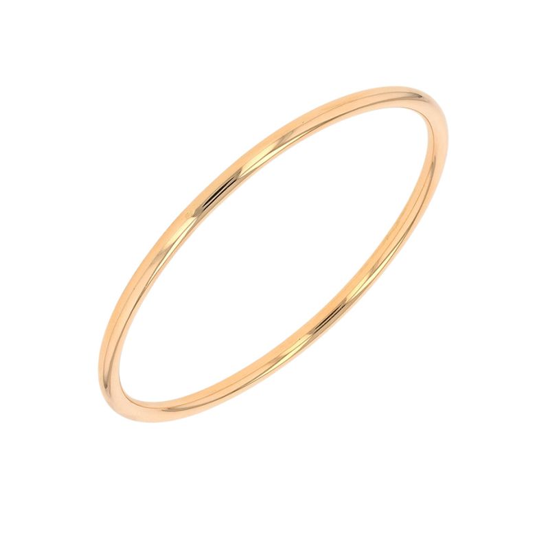 Bracelet Jonc Rigide or jaune