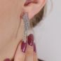 Boucles d'oreilles or gris diamant (s) 