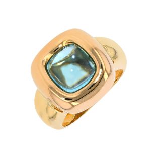 Bague or jaune Topaze
