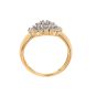 Bague or bicolore diamant (s) 