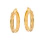 Boucles créoles or jaune