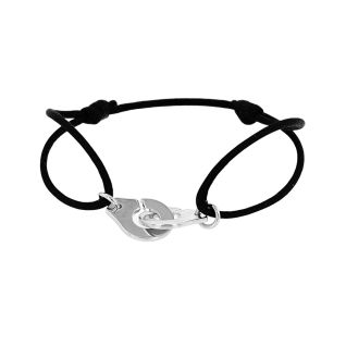 Bracelet or gris signé DINH VAN