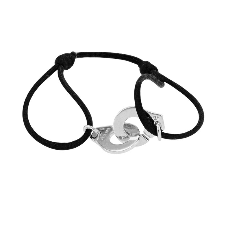 Bracelet or gris signé DINH VAN