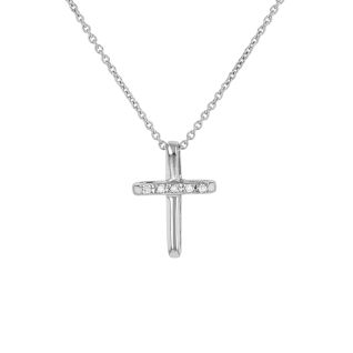 Collier maille forçat or gris diamant (s)