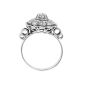 Bague or gris diamant (s) Vintage 