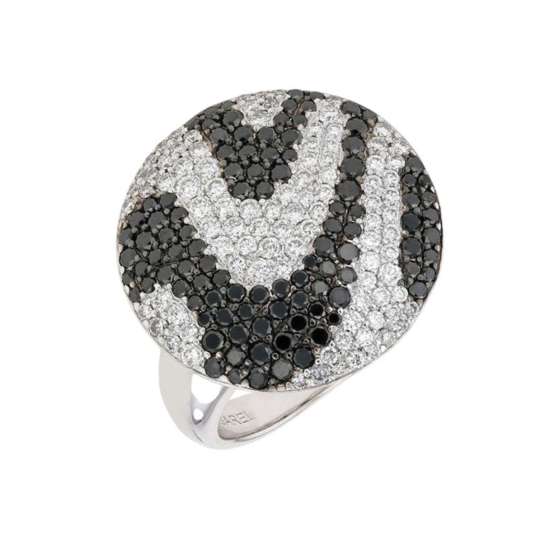 Bague or gris diamant (s)