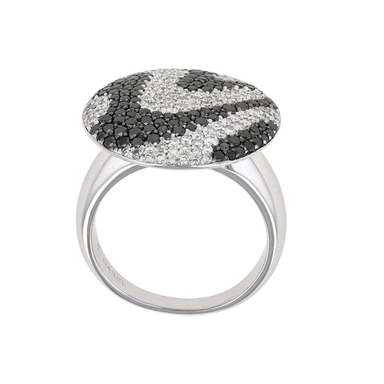 Bague or gris diamant (s)
