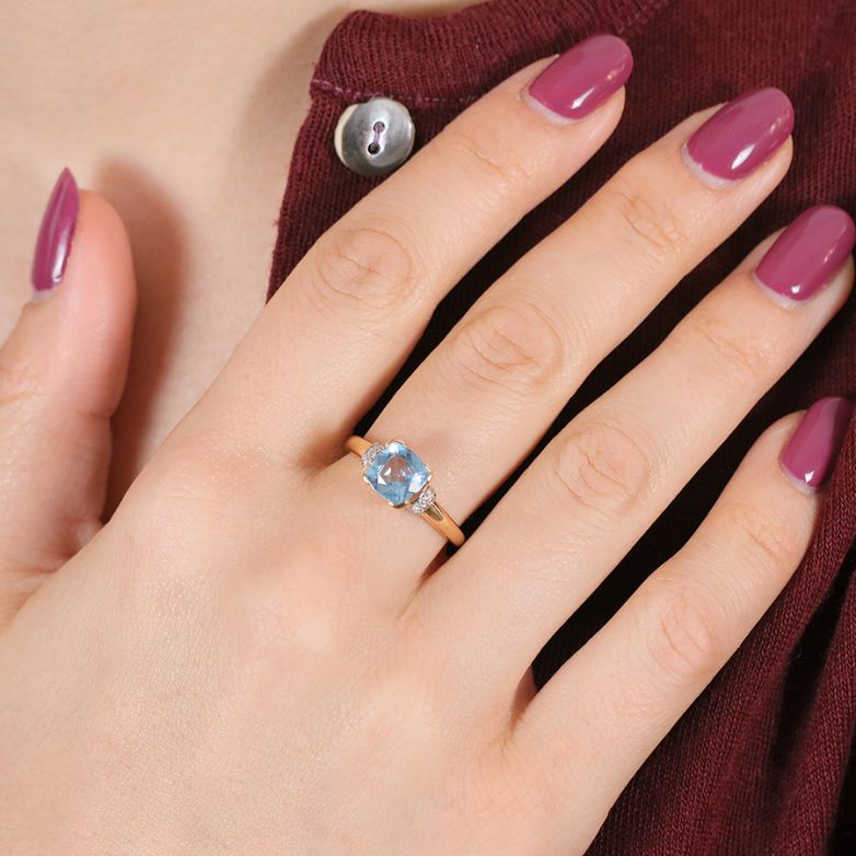 Bague 2 ors diamant,P.fine 