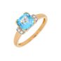 Bague 2 ors diamant,P.fine