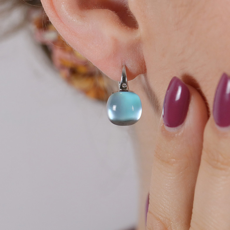 Boucles d'oreilles diamants...