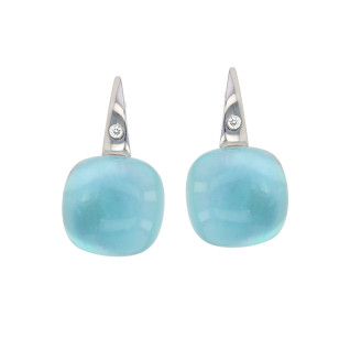 Boucles d'oreilles diamants...