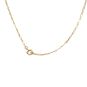 collier or jaune Vintage 