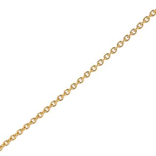 Chaine maille forçat or jaune