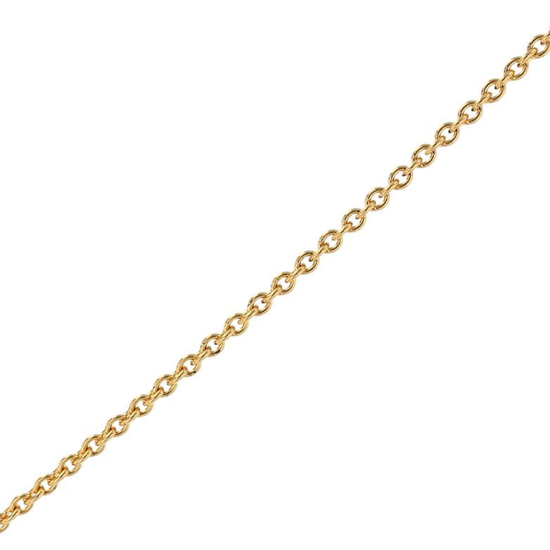 Chaine maille forçat or jaune