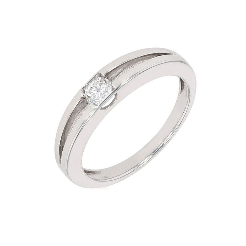 Solitaireor gris diamant (s)