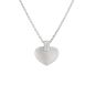 Collier maille forçat or gris diamant (s)