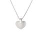 Collier maille forçat or gris diamant (s) 
