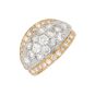 Bague or bicolore diamant (s)