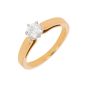 Solitaireor bicolore diamant (s)