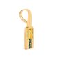 Pendentif or jaune saphir et diamant(s) 
