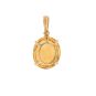 Pendentif or jaune diamant,P.fine 