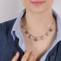 collier or gris Perle Tahiti
