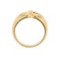 Bague or jaune rubis et diamant(s) 