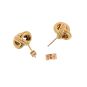 Boucles d'oreilles or jaune 