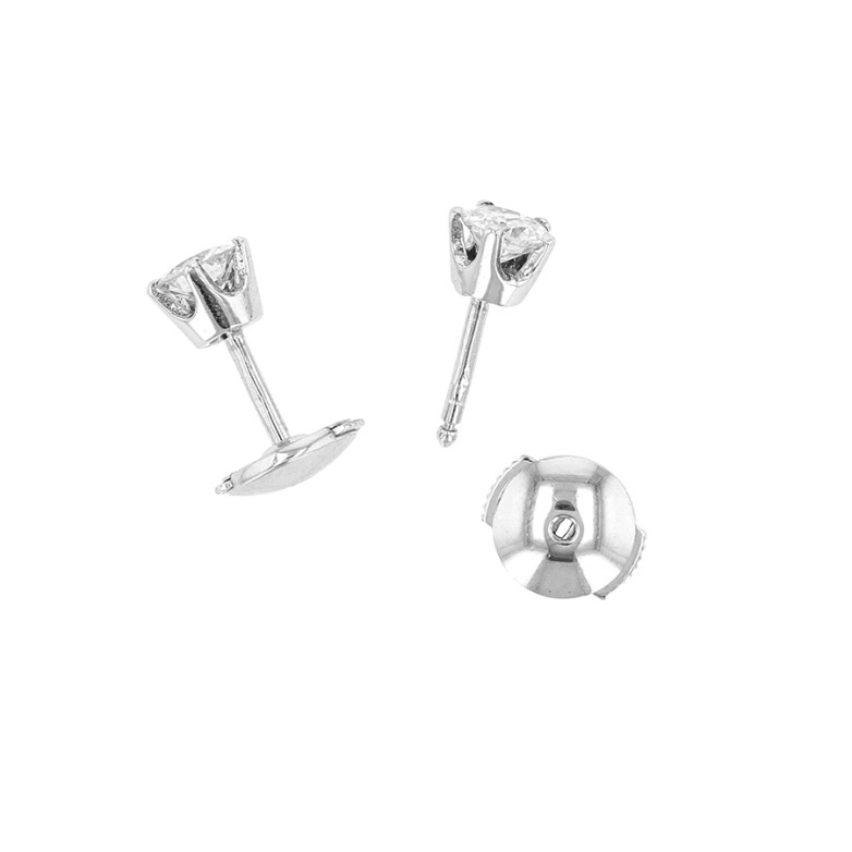 Boucles d'oreilles diamants...